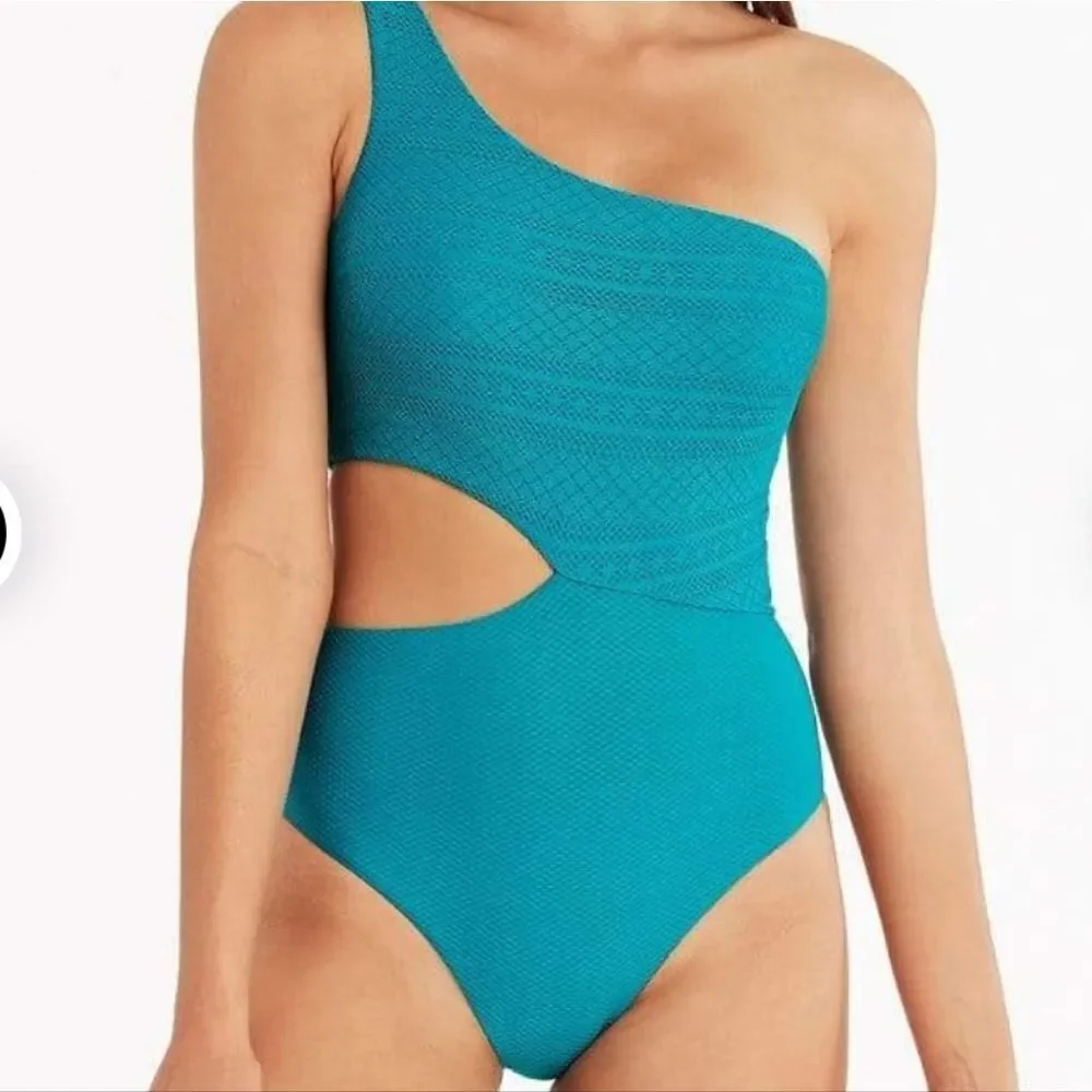 Sea Level Australia Amazing Lace Women's One Shoulder One Piece Swimsuit…